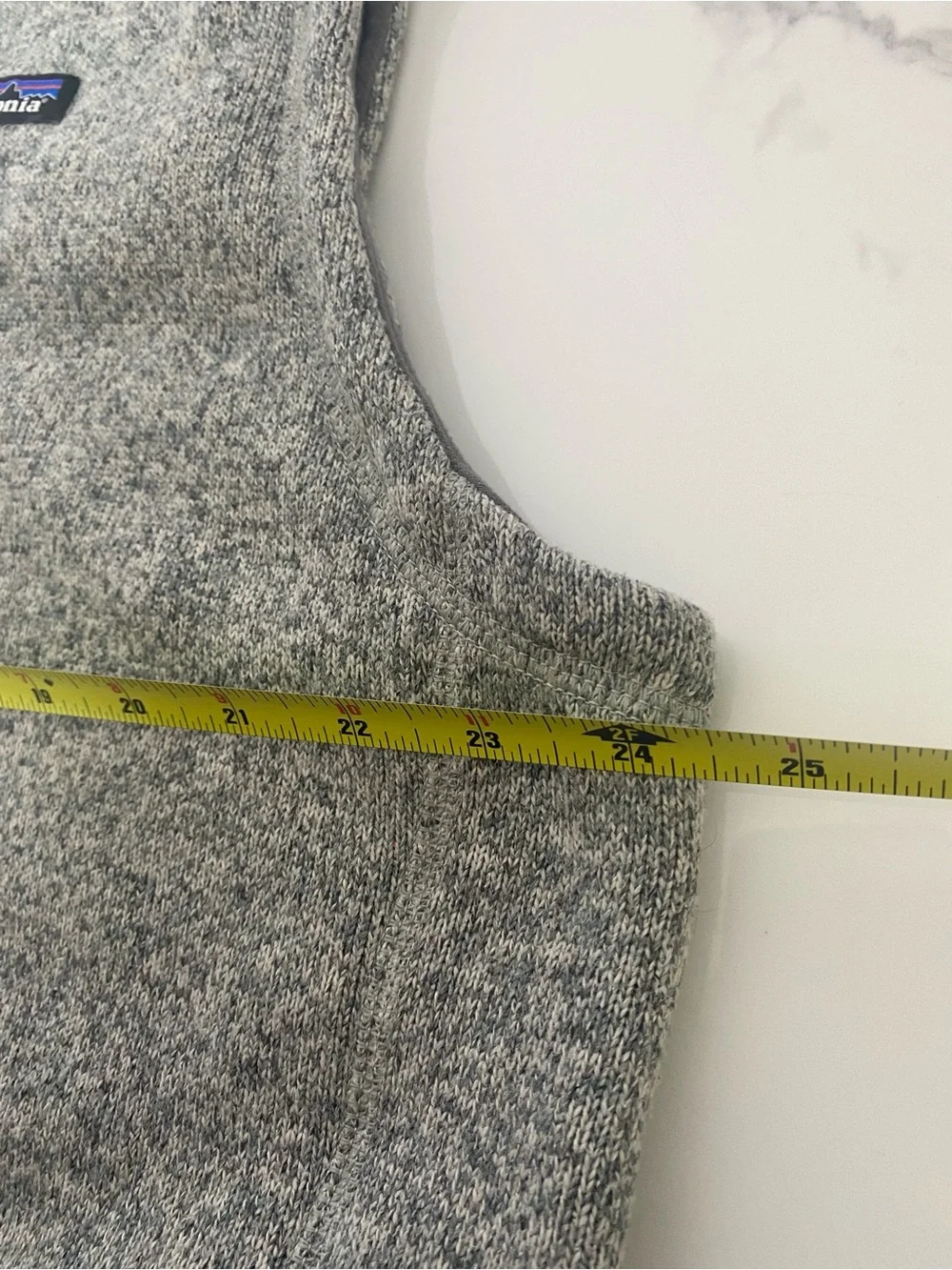 Patagonia Men's Better Sweater Fleece Vest XXL Gray Full zip Pockets